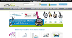 Desktop Screenshot of consomed.fr